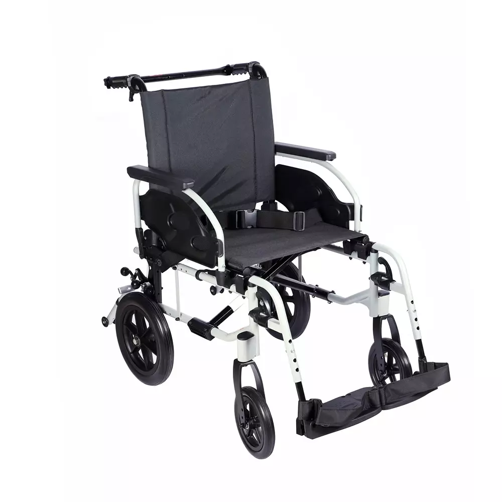 Forza Freedom Wheelchair 125 Kg Weight Capacity Transit Attendant Driven Black, WC6000-TR