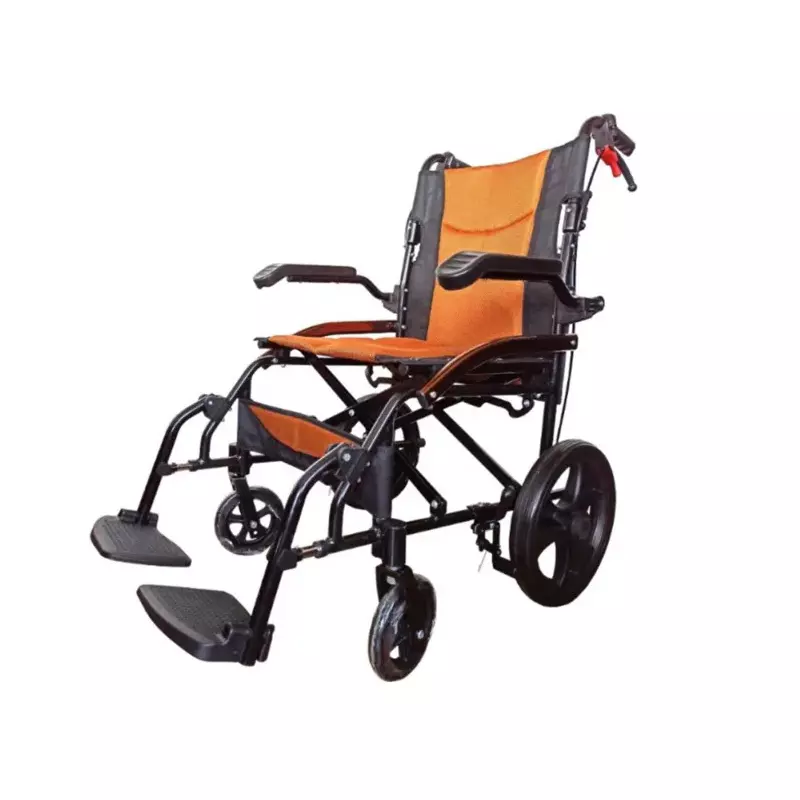 Karma Healthcare Wheelchair 43.18 cm (17&nbsp;Inch) Seat Width 100 Kg Load Capacity Flip-Up Armrest, Ryder AWC12