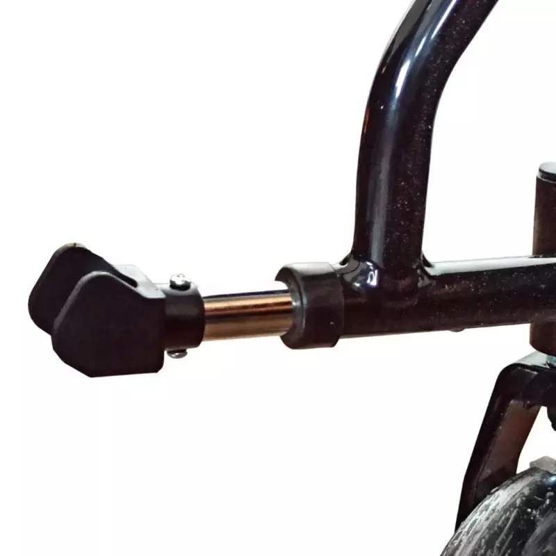 Karma Healthcare Wheelchair 43.18 cm (17&nbsp;Inch) Seat Width 100 Kg Load Capacity Flip-Up Armrest, Ryder AWC12