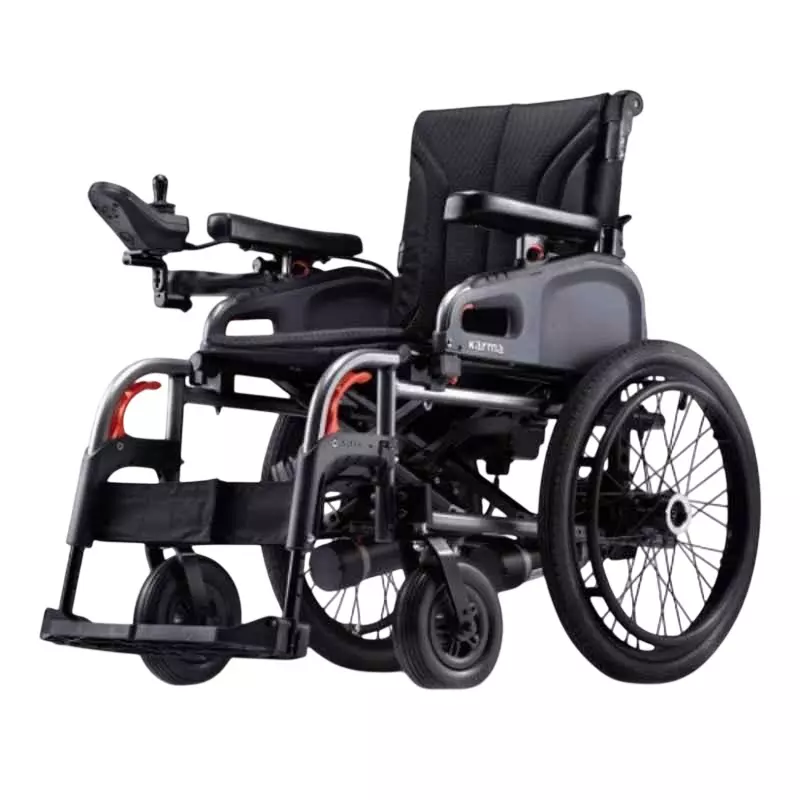 Karma Healthcare 100 Kg Load Capacity Adjustable Backrest Foldable Frame, Eflexx F14