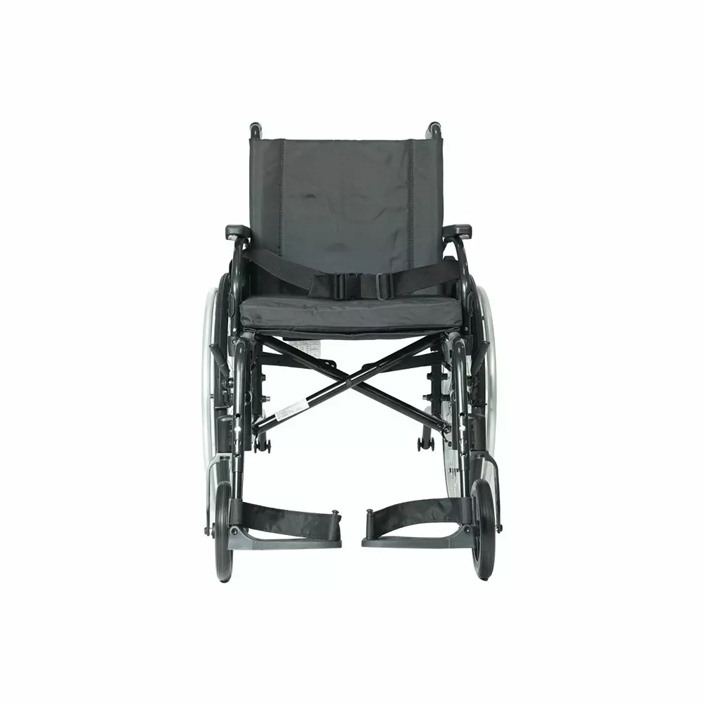 Forza Freedom Wheelchair 125 Kg Weight Capacity Self-Propelled/Attendant With Foldable Black, WC5000-SP