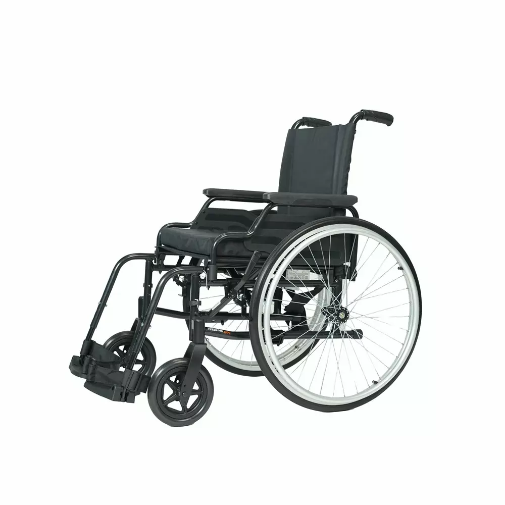 Forza Freedom Wheelchair 125 Kg Weight Capacity Self-Propelled Fixed Backrest Black, WC4000-SP