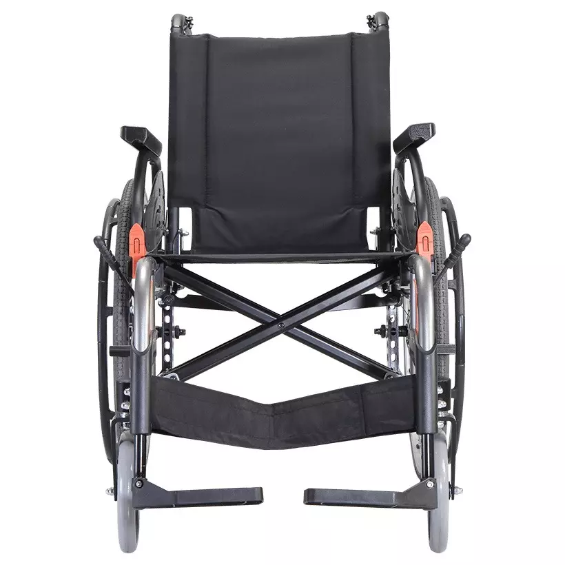 Karma Healthcare Wheelchair 50 cm (19.69 inch) Seat Width 130 Kg Load Capacity Detachable Armrest, Flexx STD