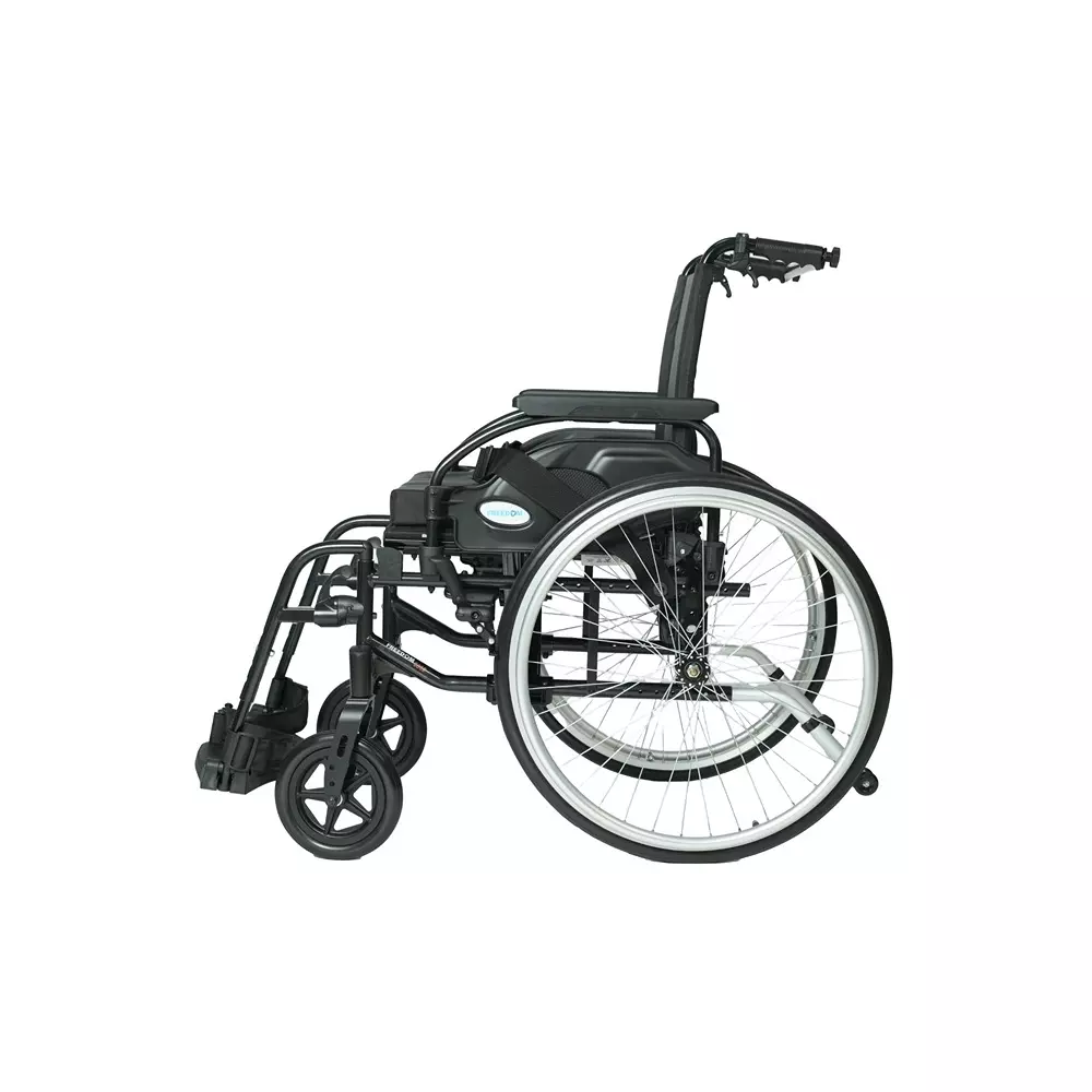 Forza Freedom Wheelchair 125 Kg Weight Capacity  Self Propelled 3-Position Reclining Backrest Black, WC6000-SP