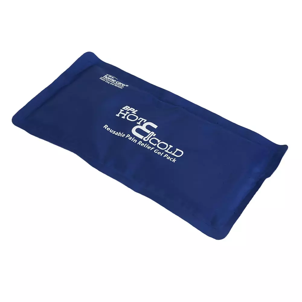 BPL Medical Technologies Hot and Cold Gel Pack Blue Free Size for Injuries and Pain Relief