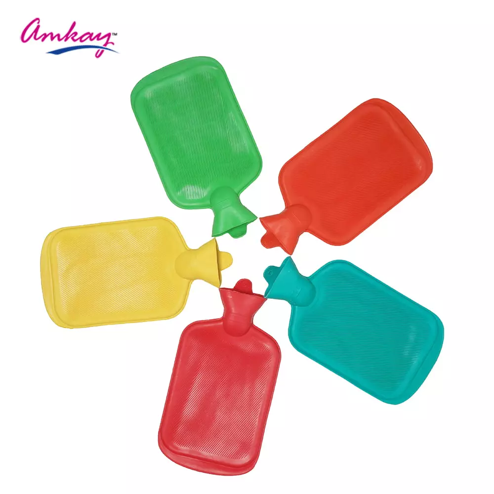 amkay-hot-water-bag-assorted-colors-made-of-plastic-rubber-for-reducing-inflammation-amkhwb-172-pack-of-50