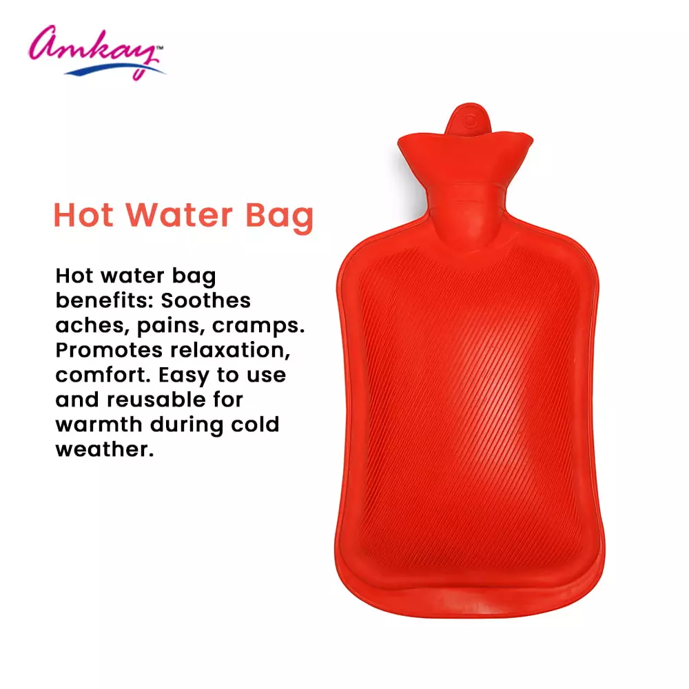 amkay-hot-water-bag-assorted-colors-made-of-plastic-rubber-for-reducing-inflammation-amkhwb-172-pack-of-50