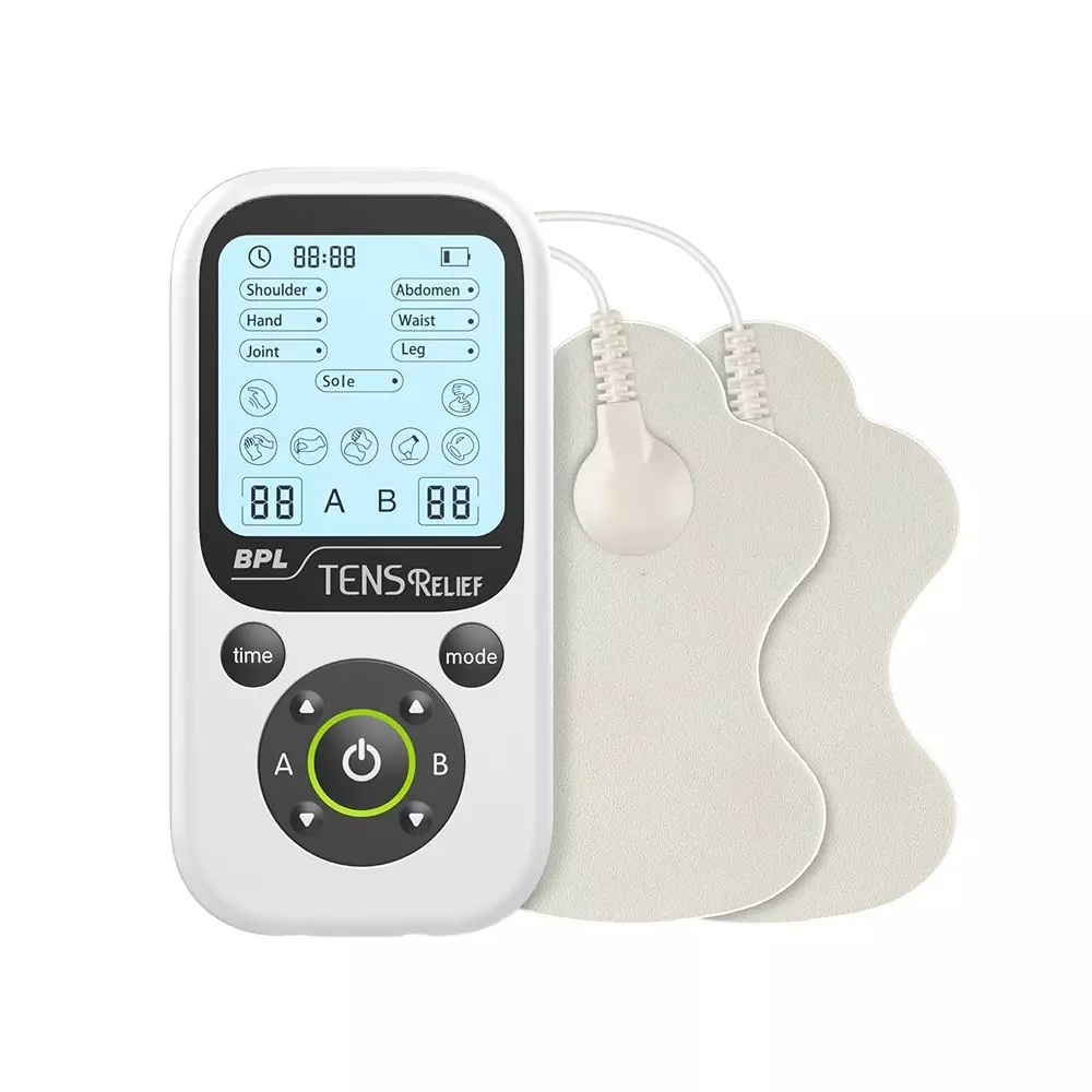 BPL Electric TENS Massager White For Physiotherapy Massager & Nerve Stimulator Device
