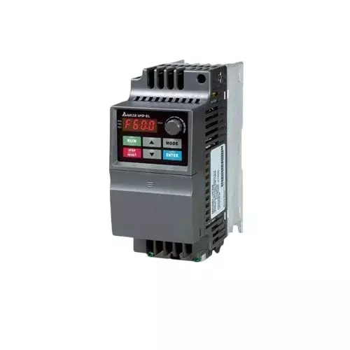 Delta 0.75 kW EL-W Series AC Motor Drive 3 Phase 2.5 A Current and IP20 Rating with Individual Packaging, VFD007EL43W-1