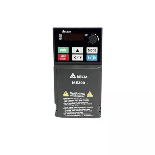 Delta 7.5 kW ME300 Series AC Motor Drive IP20 Standard Model 3 Phase 17 A Current and IP20 Rating, VFD17AME43ANNAA