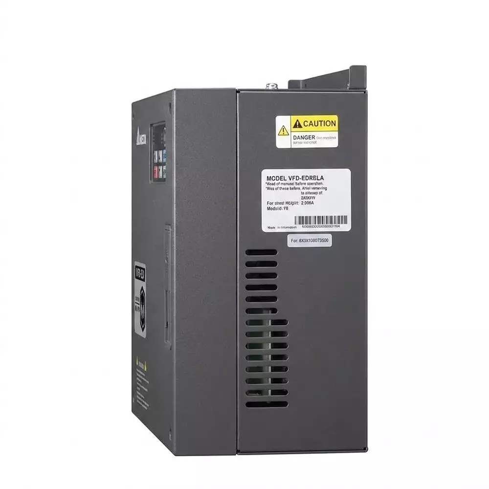 delta-11-kw-ed-series-ac-motor-drive-415-v-3-phase-23-a-output-current-and-in-built-led-keypad-braking-chopper-vfd110ed435