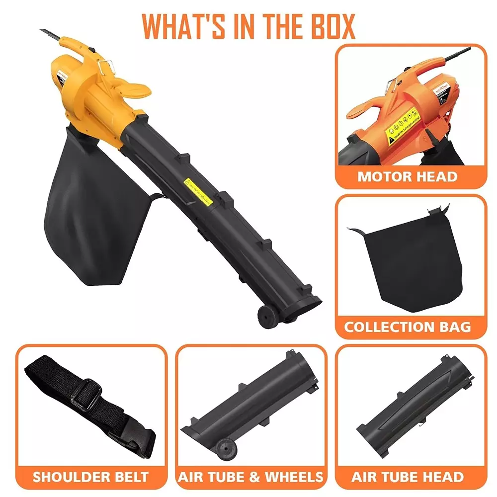 neptune-electric-leaf-blower-vacuum-with-35-l-collection-bag-6-variable-speed-3000-w