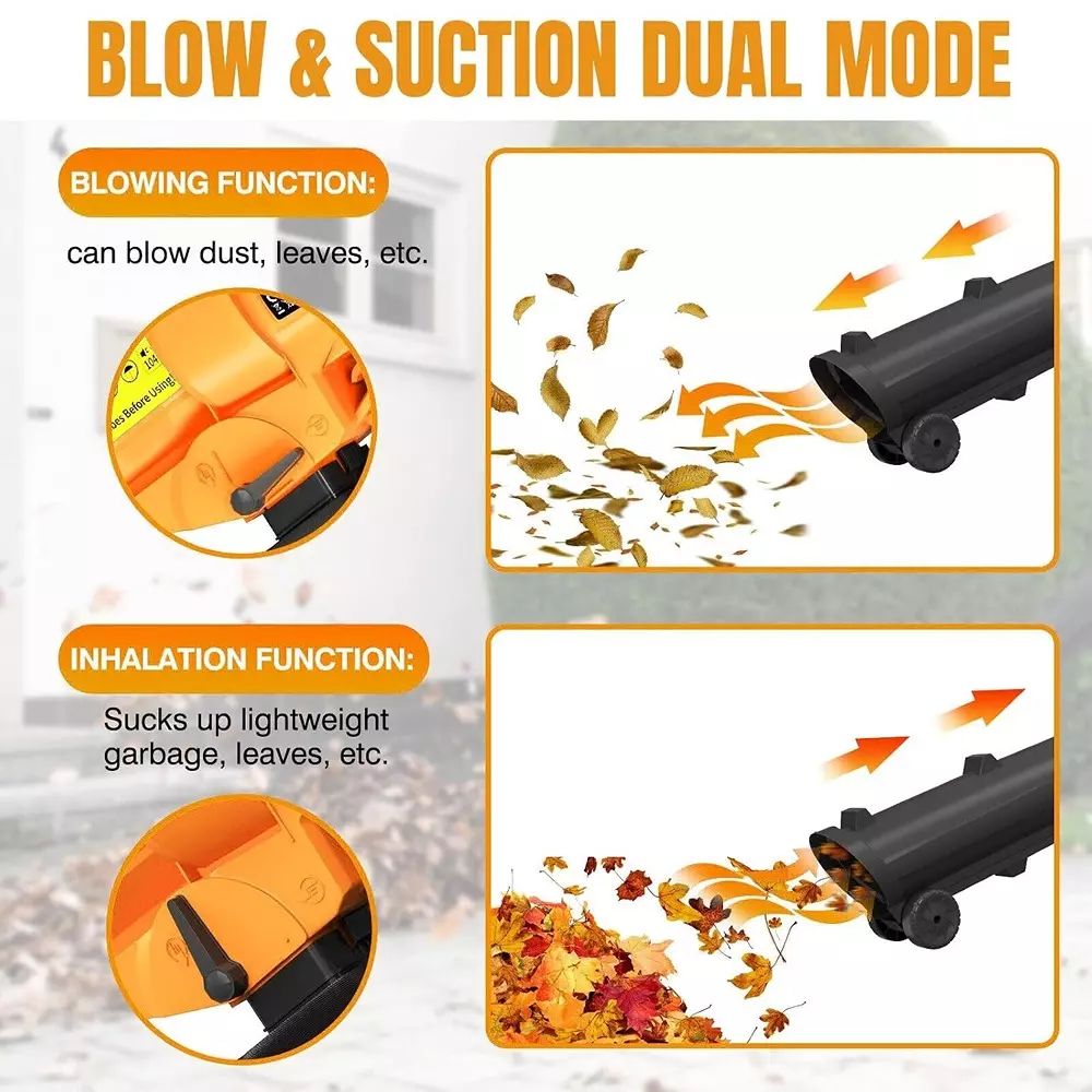 neptune-electric-leaf-blower-vacuum-with-35-l-collection-bag-6-variable-speed-3000-w