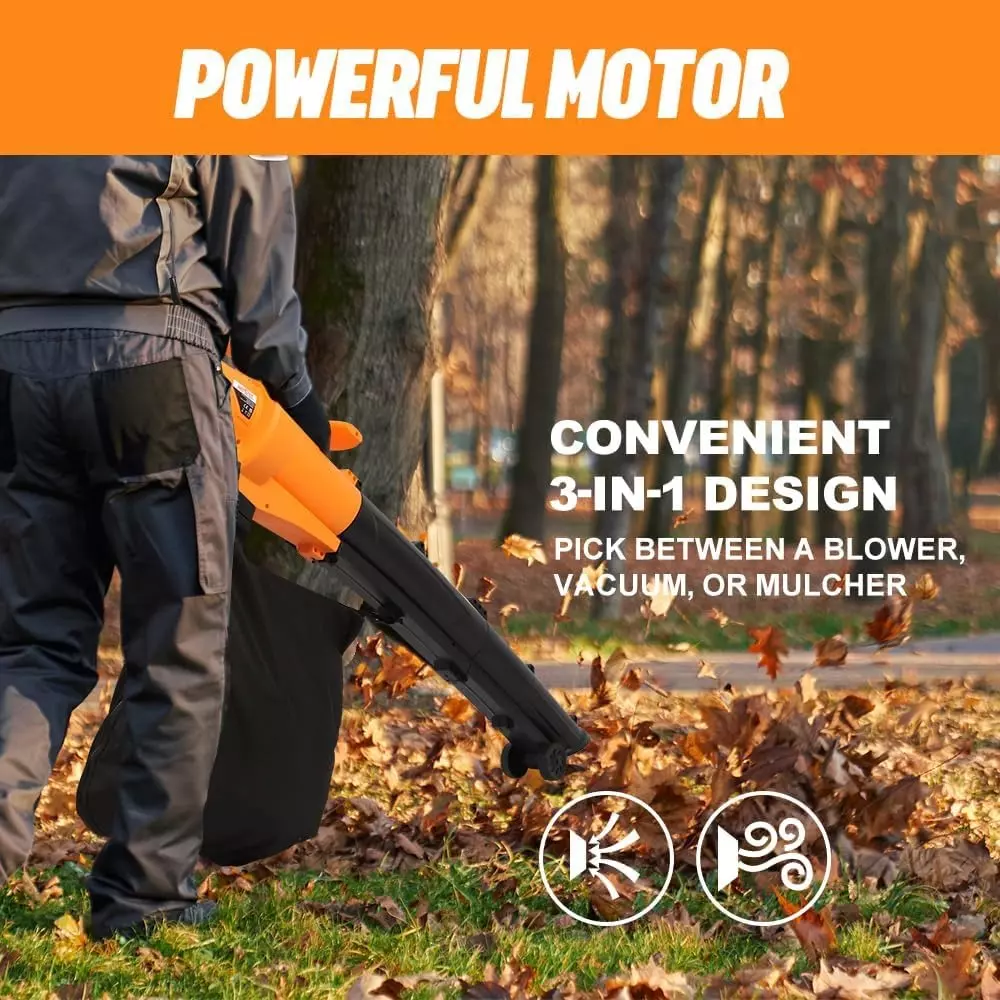 neptune-electric-leaf-blower-vacuum-with-35-l-collection-bag-6-variable-speed-3000-w