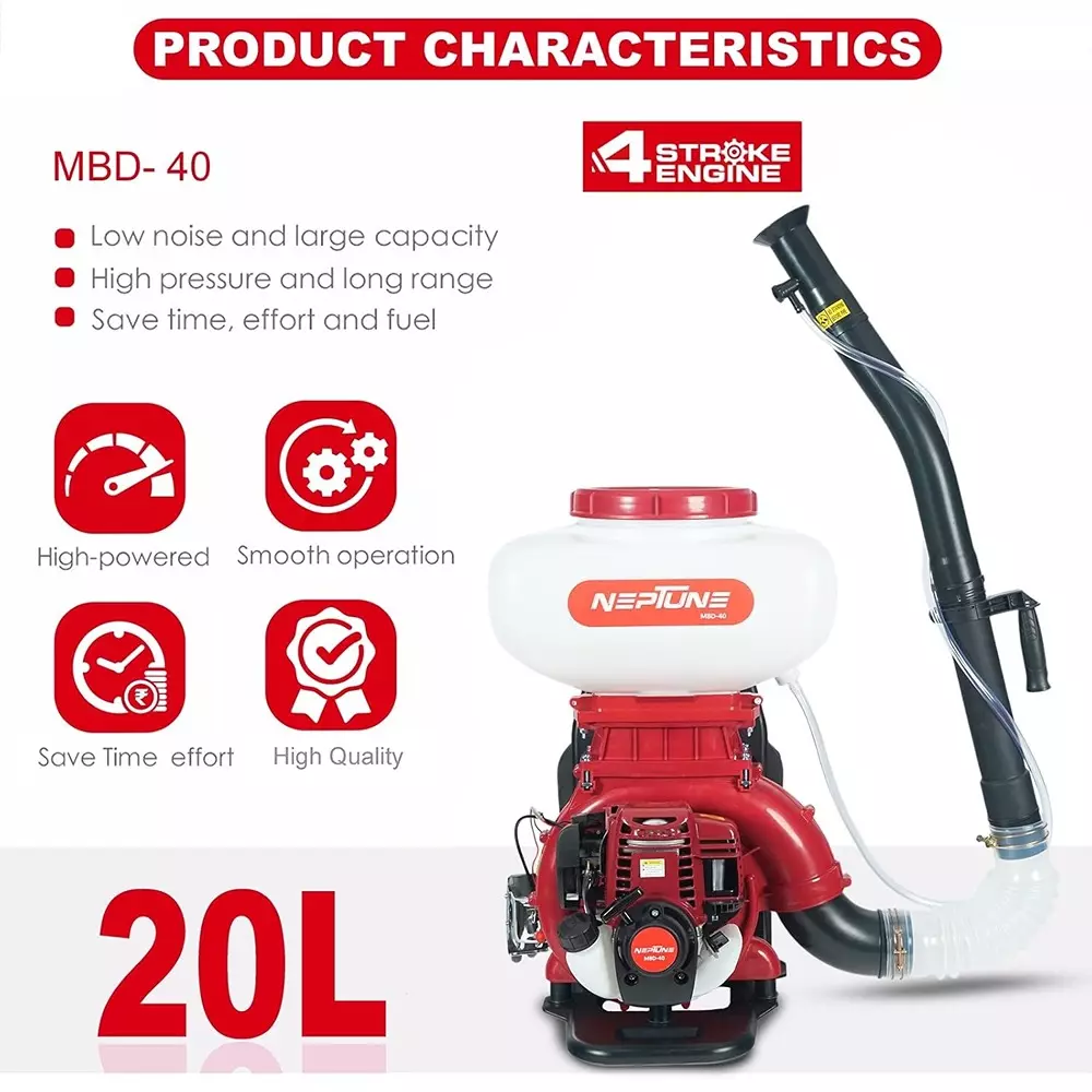 neptune-knapsack-mist-blower-powder-duster-and-sprayer-4-stroke-35cc-petrol-engine-20-l-tank-capacity