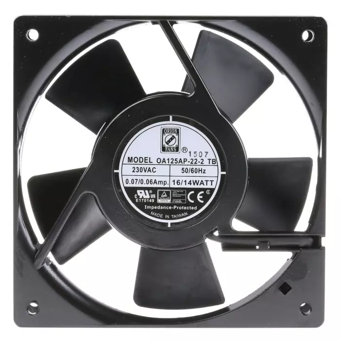RS PRO 14 W 230 V AC Axial Fan 7897895