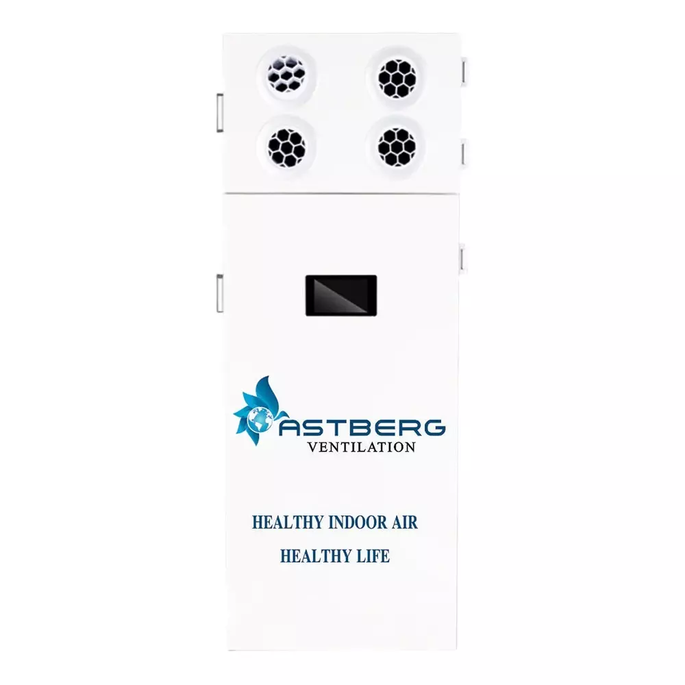 Astberg Energy Recovery Ventilation (ERV) 500 CMH Air flow Capacity 93 W, ASF-50THP