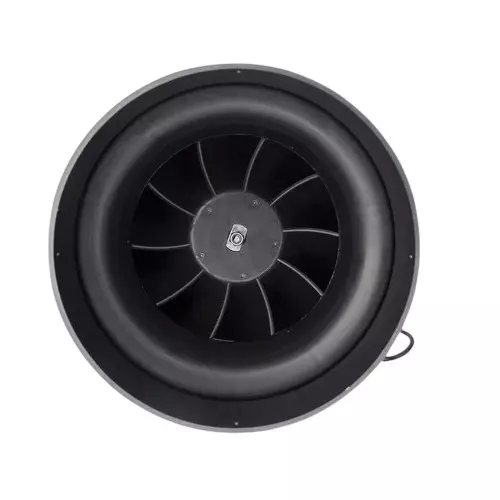 Astberg 250 mm (10 inch) Inline Duct Ventilation Fan 1500 CMH Air flow Capacity 170 W / 130 W Black, AFB250