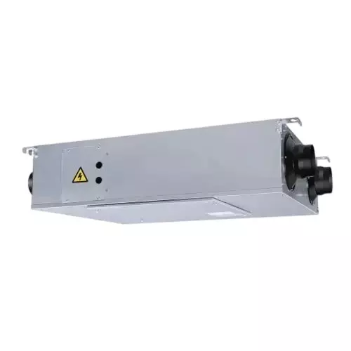 Astberg 150 mm Energy Recovery Ventilation (ERV) 250 CMH Air flow Capacity 150 W Silver Black, AHE-25 THP