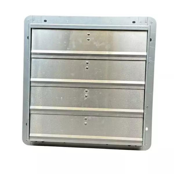 Astberg Propeller Wall Exhaust Ventilation Fan 9350 CMH Air flow Capacity 132 W Silver, AHA26