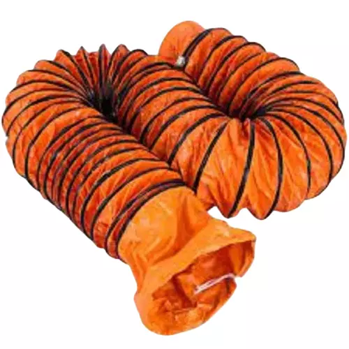 AMT Ventilation Duct Pipe Orange Black 406.4 mm (16 inch) Size and 10 m Length
