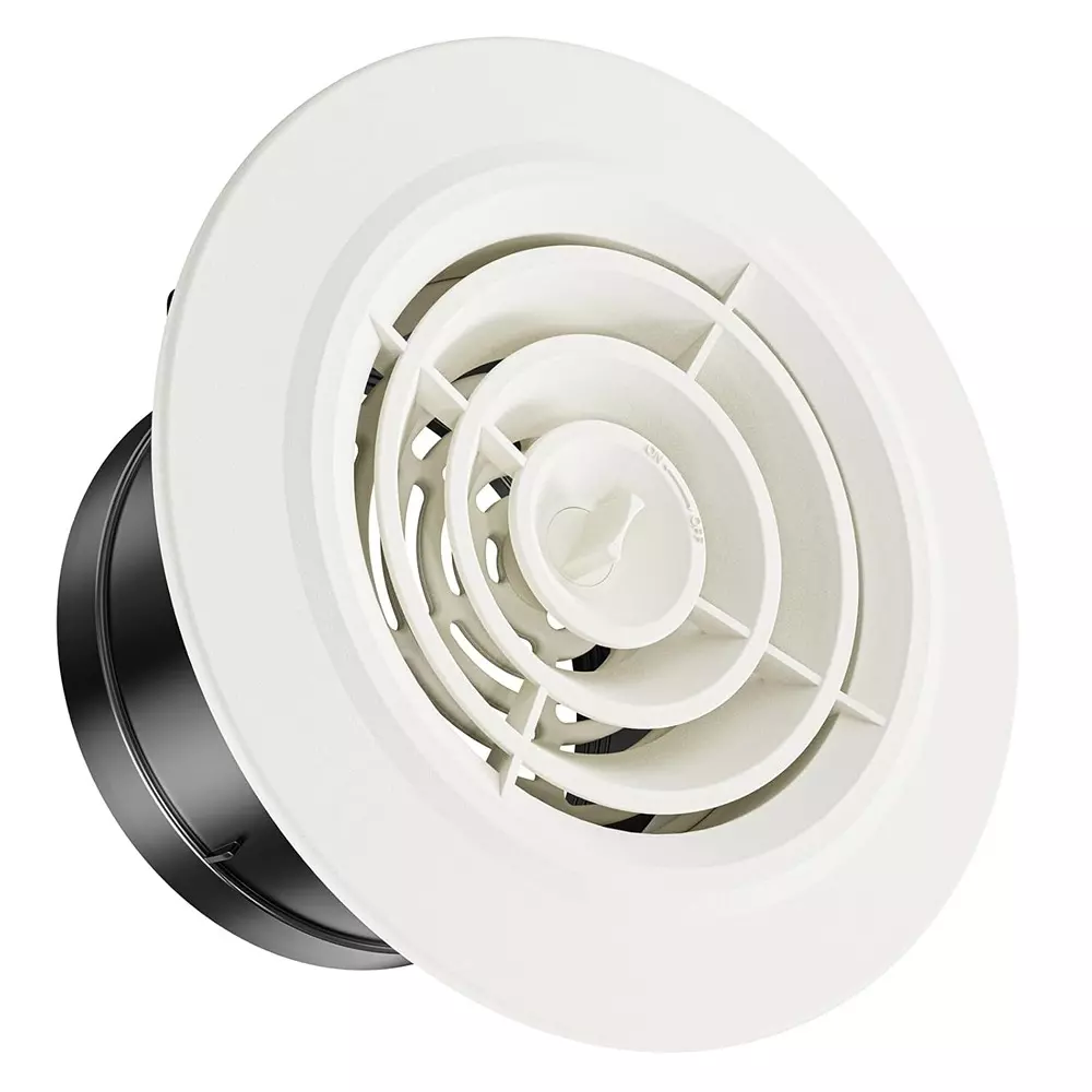 Excel Air Vent 125 mm (5 Inch) for Bathroom, Office & Kitchen Ventilation, Diffuser-5