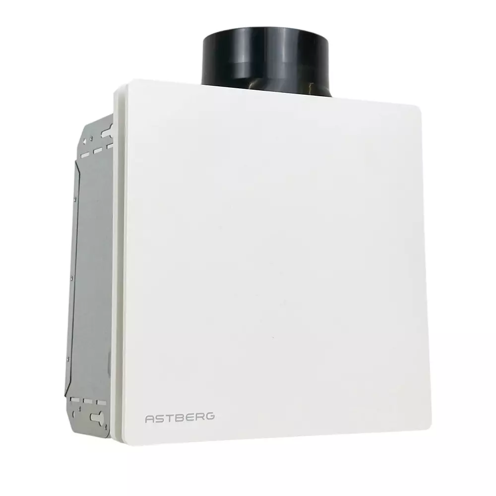 Astberg 100 mm (4 inch) Ceiling Cassette Exhaust Fan 200 CMH Air flow Capacity, ASP1002