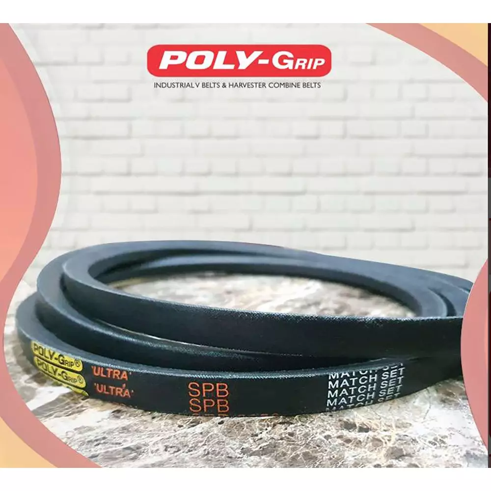 Polygrip Ultra Wedge Wrapped V Belt Size - SPB 7500