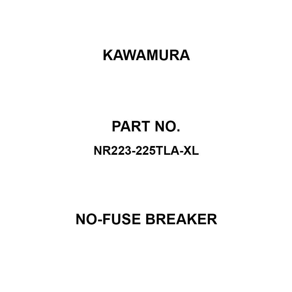 Kawamura Motor Breaker 3P3E 11 Amp Rated Current, ML 53-45X