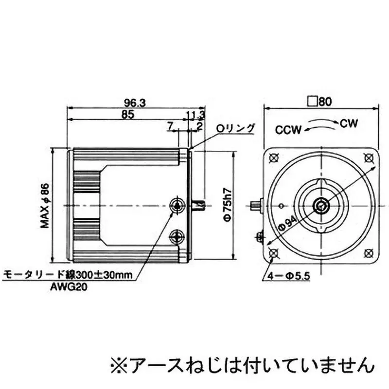 8631551-reversible-motor-80-mm-size-100100-v-0025-kw-m8rx25g4l