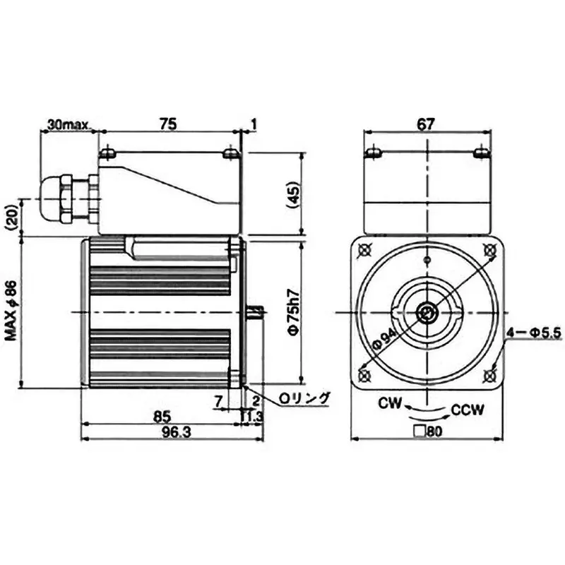 8631725-reversible-motor-80-mm-size-200200-v-0025-kw-m8rx25gk4y