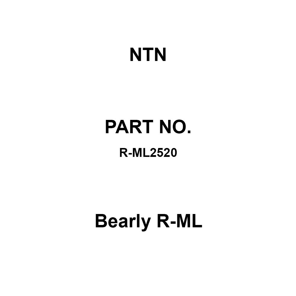 NTN Bearly R-ML 25x28 mm Diameter 20 mm Length, R-ML2520
