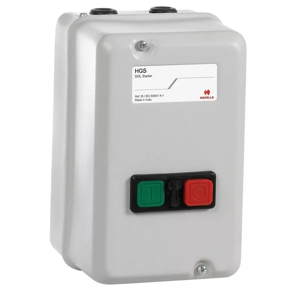 Havells HGS Series 25 HP Direct Online Starter Air Break Type 3 Phase and 28 A - 40 A Overload Relay Range, IHHDOLXBW