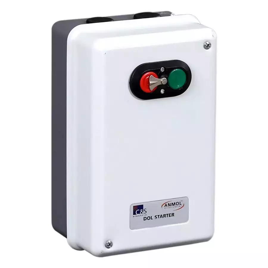 C&S Electric CS1V2 Series Motor Starter DOL SS Enclosure Single Phase, CS1V2DON3W-NR (Rated Power 0.75 to 5.5 kW)