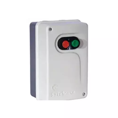 CG Motor Starter DOL Type 2 HP (1.5 kW) Rated Power 9 - 14 A Relay Range Single Phase Twin Push Buttons, CGSD0220E