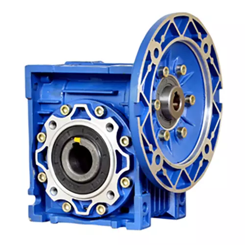 Rotomotive ALM-50 High Quality Die-Cast Aluminium Worm Gear Box Output Bore - 25 mm Ratio Size 100:1, Flange Size 80, Power 1 HP