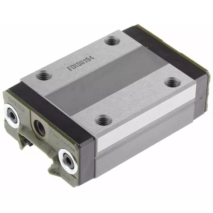THK Linear Guide Carriage SR-W, 12.5kN Dynamic Load, 20 mm Rail Width, SR20W1SS(GK)