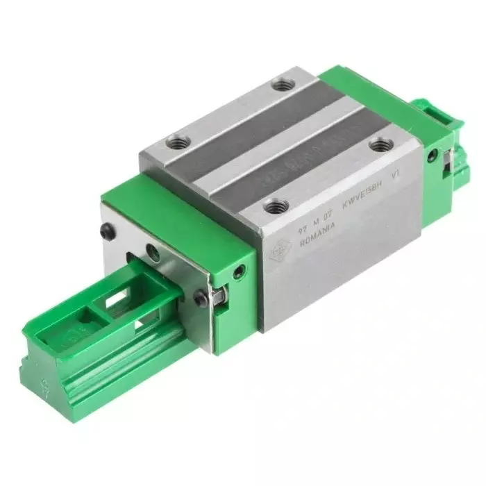 INA Linear Guide Carriage KWVE15, 7200N Dynamic Load, 15 mm Rail Width, KWVE15-B-H-V1-G3
