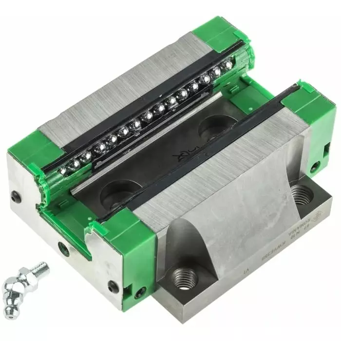 INA Linear Guide Carriage KWVE35, 38000N Dynamic Load, 34 mm Rail Width, KWVE35-B-V1-G3