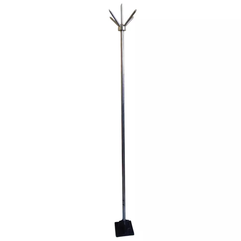 NISAN Lightning Arrester 16 mmx1 m Stainless Steel Sliver, 722211
