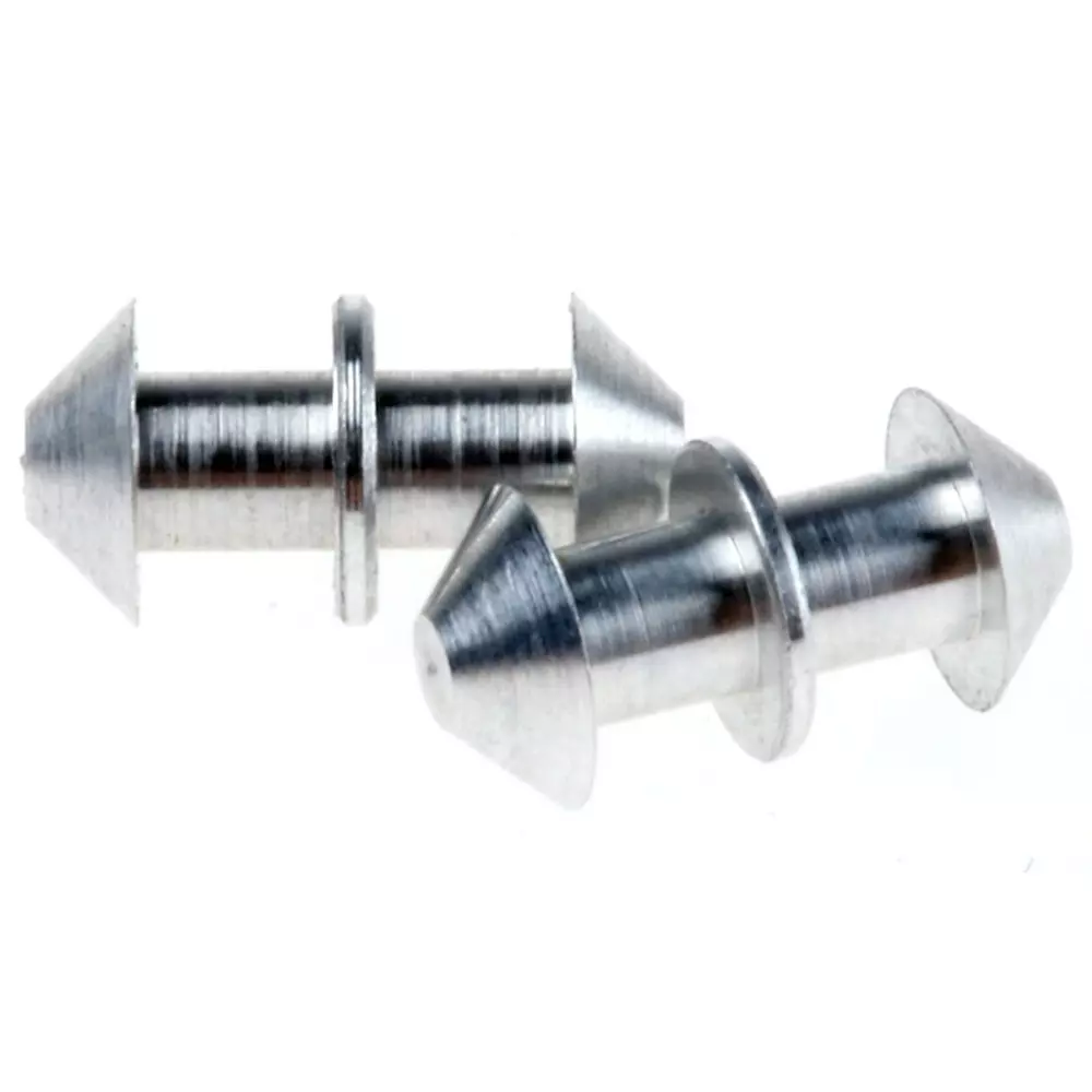 RS PRO Connector for Round PUR Belts Steel 5 mm, 7010607 (Pack of 25 Pcs)