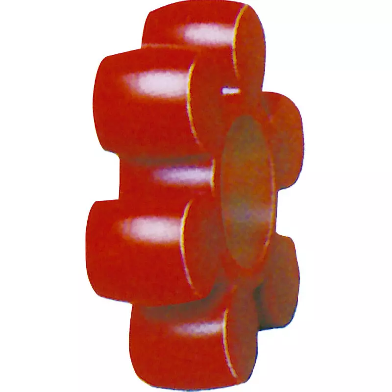 Mitsuboshi S Series 125 Size Elastic Body Polyurethane Chan Coupling, 125U