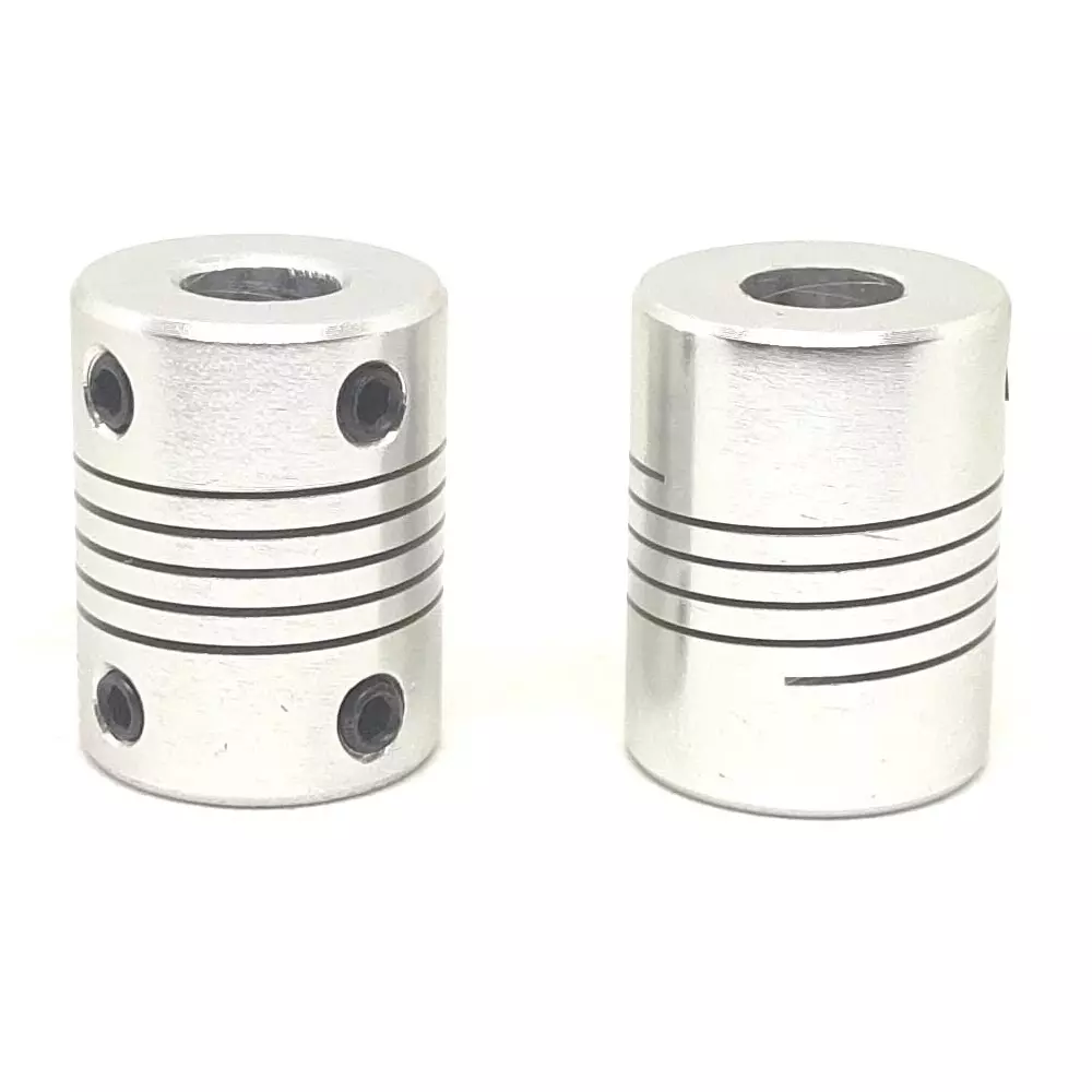 invento-flexible-shaft-coupling-aluminium-20-mm-outer-diameter-25-mm-length-silver-isc-1044-x5-pack-of-10-pcs