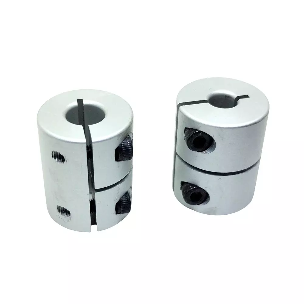 invento-rigid-self-centering-shaft-coupling-aluminium-20-mm-outer-diameter-25-mm-length-silver-isc-154-n4-pack-of-8-pcs