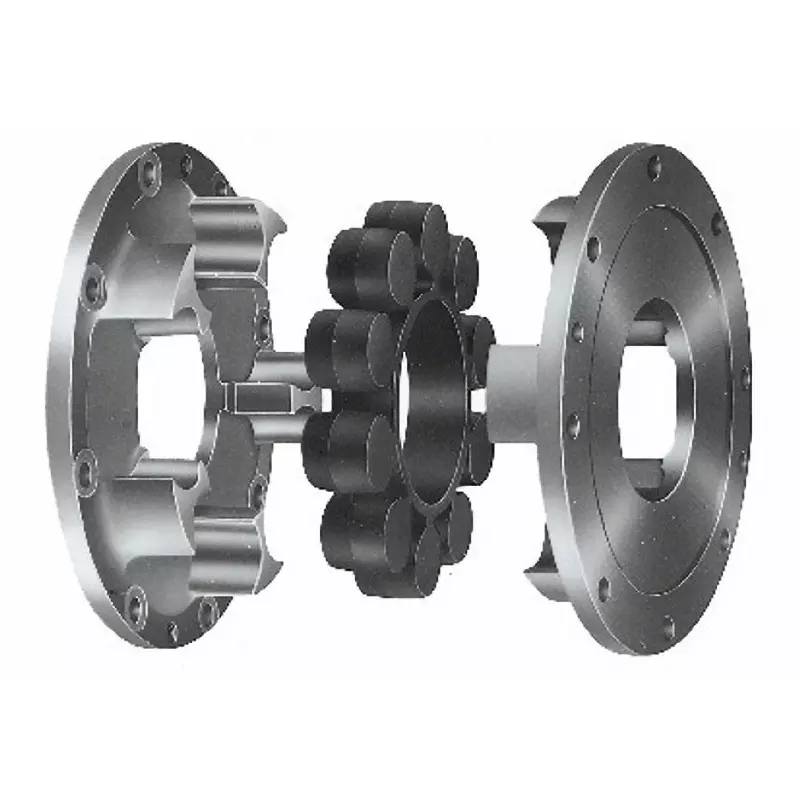 Mitsuboshi S Series SZ Type Chan Coupling Overall Length 44 mm, Max Torque 343 Nm, 7250 RPM, SZ100U