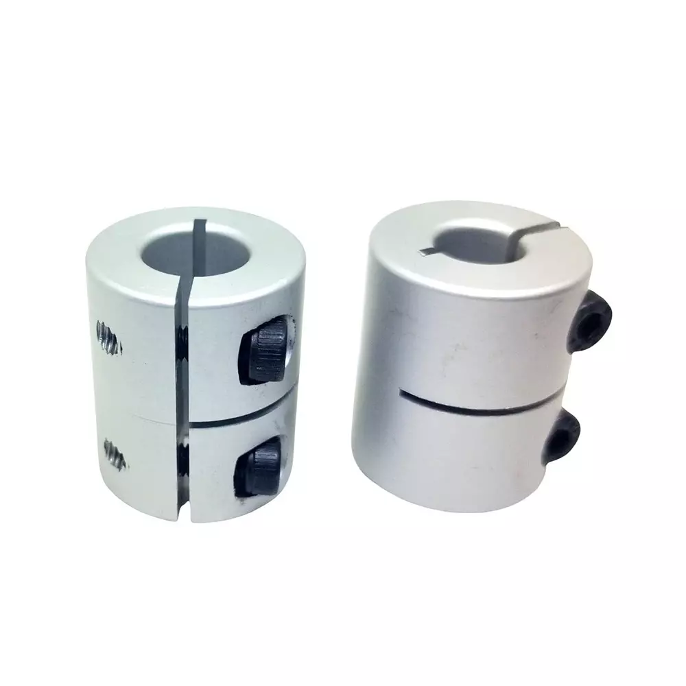 invento-rigid-self-centering-shaft-coupling-aluminium-25-mm-outer-diameter-30-mm-length-silver-isc-287-n5-pack-of-10-pcs