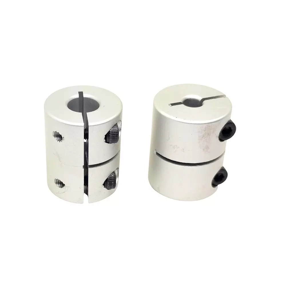 invento-rigid-self-centering-shaft-coupling-aluminum-20-mm-outer-diameter-25-mm-length-silver-isc-081-n5-pack-of-10-pcs