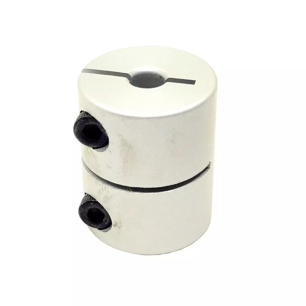 invento-rigid-self-centering-shaft-coupling-aluminium-20-mm-outer-diameter-25-mm-length-silver-isc-161-n3-pack-of-5-pcs