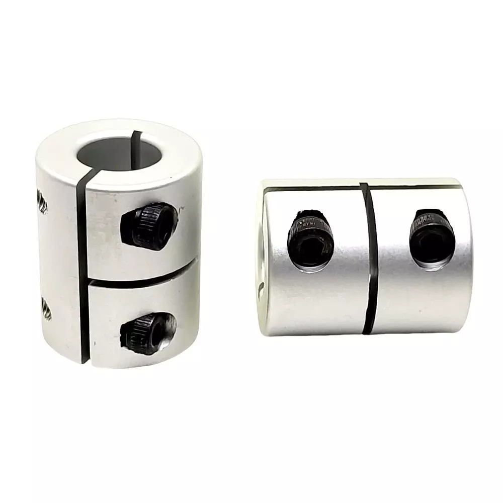 invento-rigid-self-centering-shaft-coupling-aluminium-20-mm-outer-diameter-25-mm-length-silver-isc-178-n4-pack-of-8-pcs