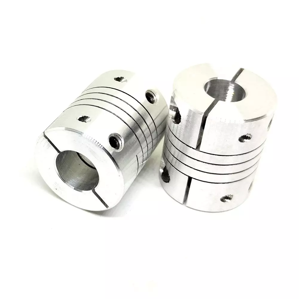 invento-self-centering-flexible-shaft-coupling-aluminium-25-mm-outer-diameter-30-mm-length-silver-isc-892-x